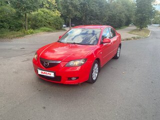 2006 Mazda 3 I (BK) Рестайлинг, красный, 360000 рублей, вид 1