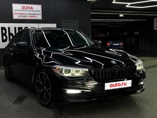 2019 BMW 5 серии 520d VII (G30/G31/G38), чёрный, 2200000 рублей, вид 1