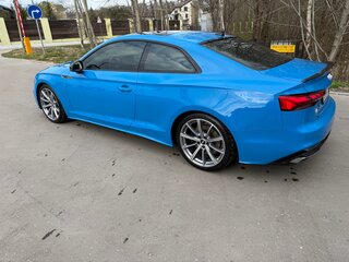 2020 Audi A5 45 TFSI II (F5) Рестайлинг, голубой, 4000000 рублей, вид 1