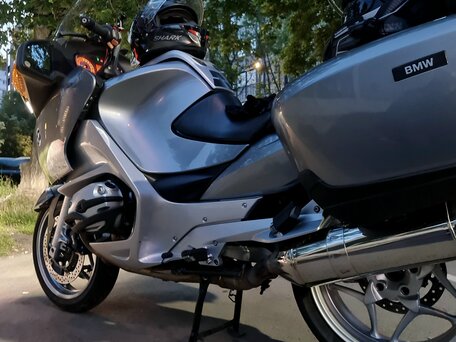2005 BMW R 1200 RT, серебристый, 600000 рублей, вид 5