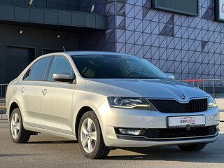 2019 Skoda Rapid I Рестайлинг, серебристый, 1677000 рублей, вид 2