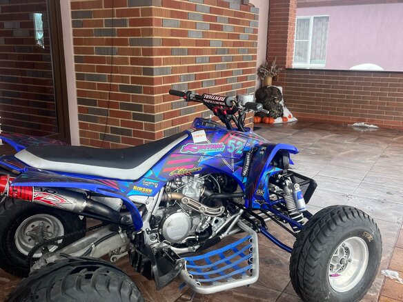 2007 Yamaha YFZ 450, синий - вид 2