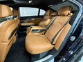 2021 BMW 7 серии Long 740Ld xDrive VI (G11/G12) Рестайлинг, синий, 6810000 рублей - вид 4