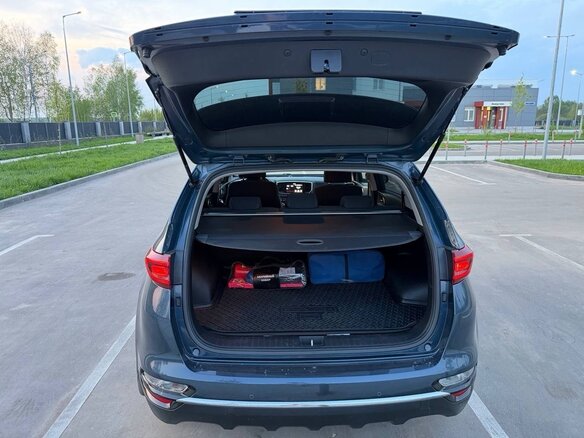 2021 Kia Sportage IV Рестайлинг, синий, 2490000 рублей - вид 5