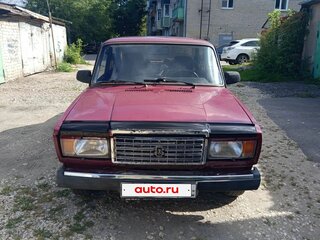 2004 Lada (ВАЗ) 2107, пурпурный, 80000 рублей, вид 1