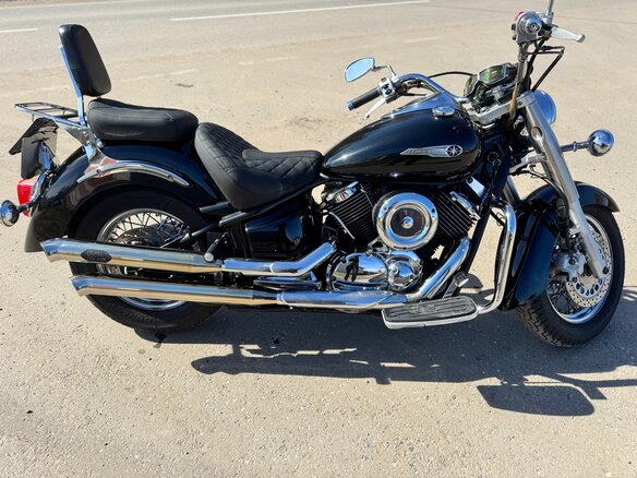 2005 Yamaha XVS1100, чёрный, 595000 рублей