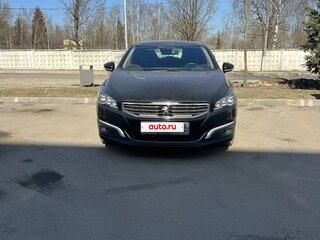 2016 Peugeot 508 I Рестайлинг, чёрный, 850000 рублей, вид 2