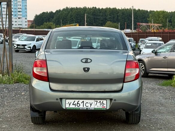 2013 Lada (ВАЗ) Granta I, серый - вид 6