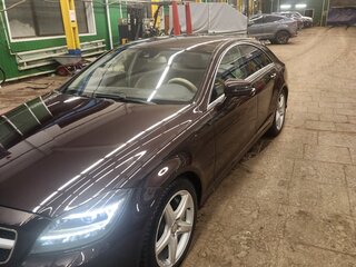 2014 Mercedes-Benz CLS 350 CDI II (C218), коричневый, 2300000 рублей, вид 1