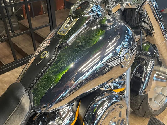 2025 Harley-Davidson Fat Boy, серебристый, 6000000 рублей - вид 13