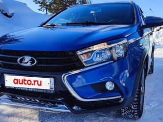 2022 Lada (ВАЗ) Vesta SW Cross I, синий, 1600000 рублей, вид 1