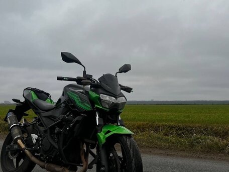 2019 Kawasaki Z 400, зелёный, 550000 рублей, вид 1