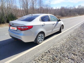 2011 Kia Rio III, серебристый, 610000 рублей, вид 3