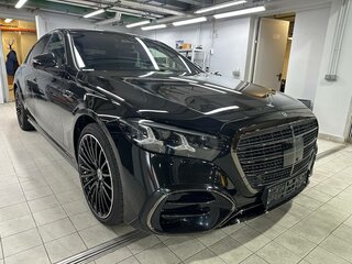 2026 Mercedes-Benz S-Класс 450 Long 4MATIC VII (W223) Рестайлинг, чёрный, 27500000 рублей, вид 2