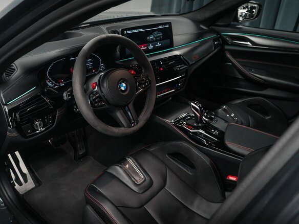 2021 BMW M5 CS VI (F90) Рестайлинг, зелёный - вид 31