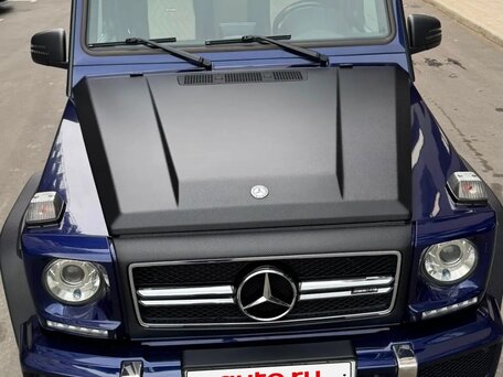 2015 Mercedes-Benz G-Класс AMG 63 AMG I (W463) Рестайлинг 2, синий, 7777777 рублей, вид 3