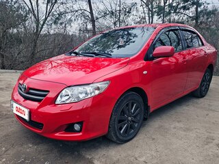 2008 Toyota Corolla AMT X (E140, E150), красный, 900000 рублей, вид 1