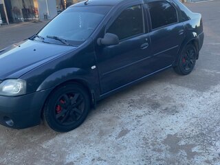 2008 Renault Logan I, серый, 360000 рублей, вид 5