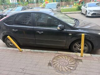 2008 Ford Focus II, чёрный, 440000 рублей, вид 3