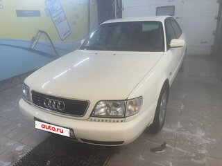 1995 Audi A6 I (C4), белый, 400000 рублей, вид 2