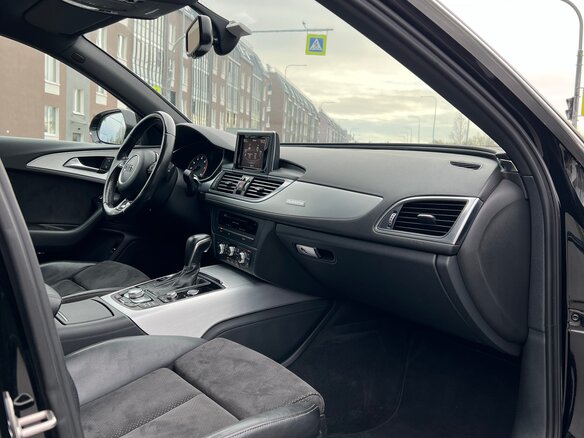 2015 Audi A6 IV (C7) Рестайлинг, чёрный - вид 22