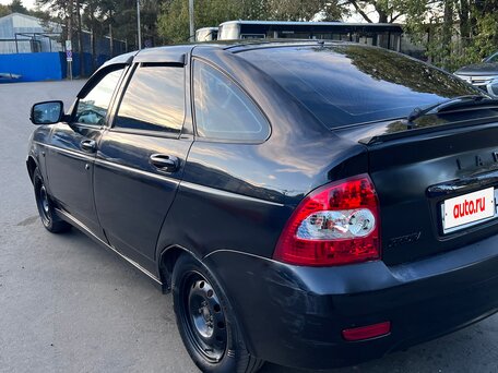 2008 Lada (ВАЗ) Priora I, чёрный, 270000 рублей, вид 3