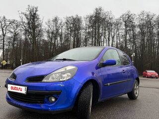 2007 Renault Clio III, синий, 320000 рублей, вид 2