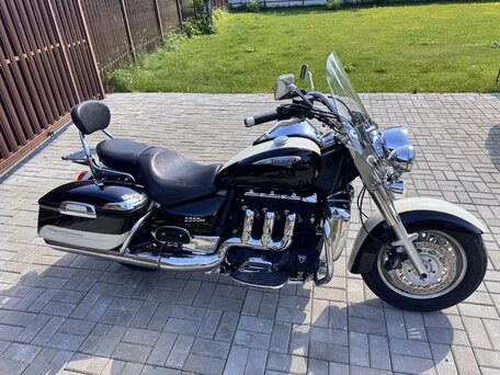 2008 Triumph Rocket III, чёрный, 900000 рублей, вид 1