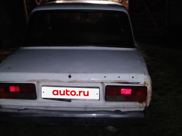 2005 Lada (ВАЗ) 2107, белый - вид 1