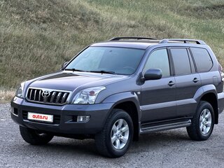 2008 Toyota Land Cruiser Prado 5-speed 120 Series Рестайлинг, серый, 4750000 рублей, вид 1