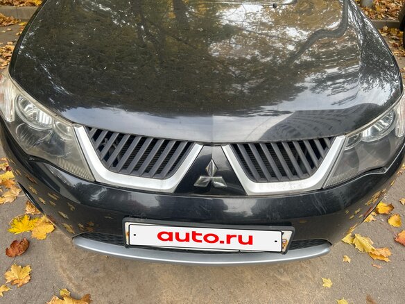 2007 Mitsubishi Outlander II, чёрный, 960000 рублей - вид 6