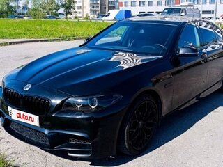 2015 BMW 5 серии 520i VI (F10/F11/F07) Рестайлинг, чёрный, 1999000 рублей, вид 3