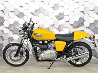 2005 Triumph Thruxton, жёлтый, 499000 рублей, вид 4