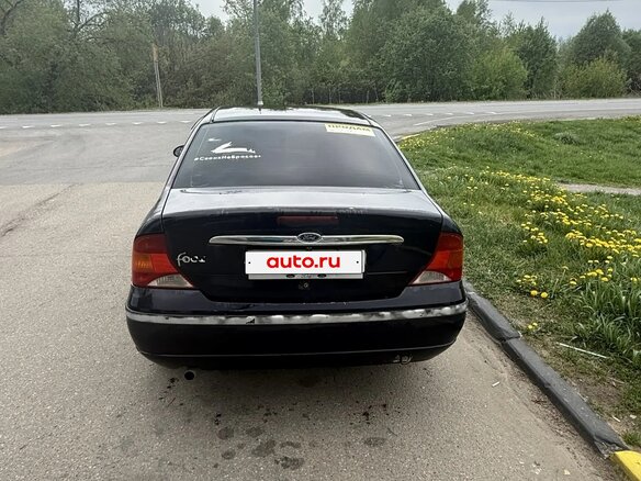 2004 Ford Focus I Рестайлинг, синий, 160000 рублей - вид 3
