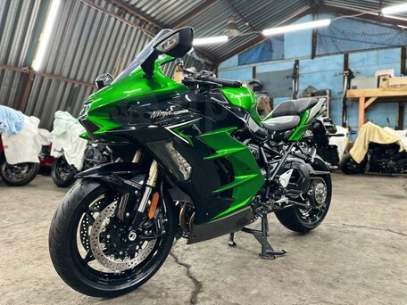 2022 Kawasaki Ninja H2 SX, чёрный, 1790000 рублей, вид 2
