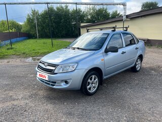 2012 Lada (ВАЗ) Granta I, голубой, 254000 рублей, вид 2