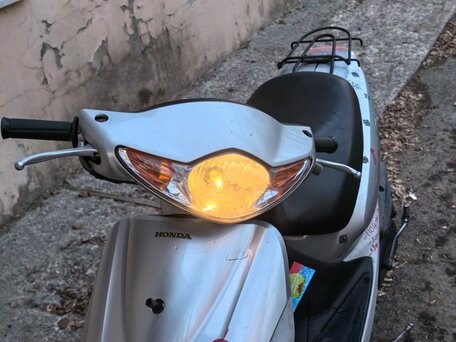 2016 Honda Dio, серебристый, 49000 рублей, вид 2