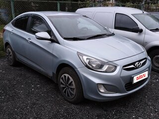 2011 Hyundai Solaris I, голубой, 640000 рублей, вид 3