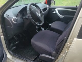 2012 Renault Sandero I, бежевый, 510000 рублей, вид 5