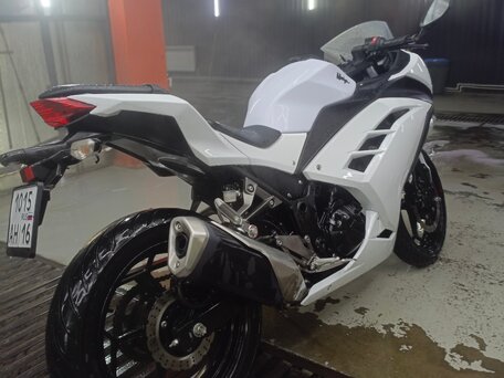 2014 Kawasaki Ninja 300, белый, 360000 рублей, вид 5