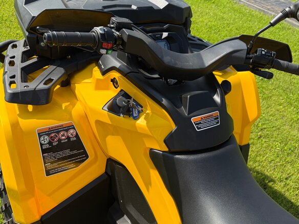 2012 BRP Can-Am Outlander 500, жёлтый, 999999 рублей - вид 12