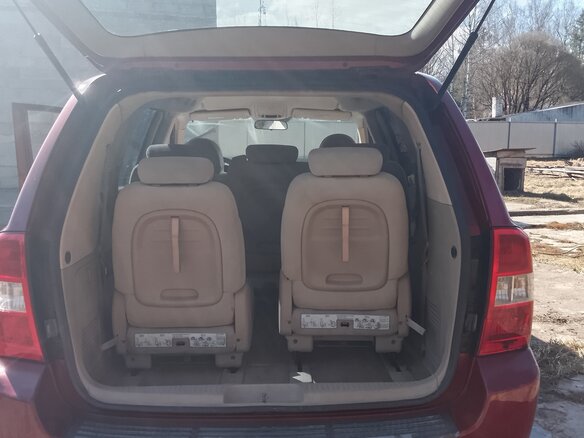 2007 Kia Besta, красный, 470000 рублей - вид 8