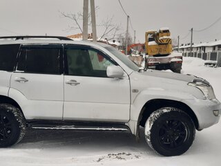 2007 Toyota Land Cruiser Prado 4-speed 120 Series Рестайлинг, серебристый, 1600000 рублей, вид 2