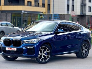 2021 BMW X6 30d III (G06), синий, 8295000 рублей, вид 1