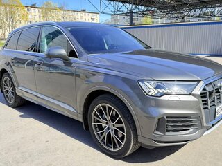 2020 Audi Q7 45 TDI II (4M) Рестайлинг, серый, 5400000 рублей, вид 3