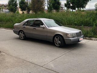 1993 Mercedes-Benz S-Класс 420 III (W140), серебристый, 1500000 рублей, вид 1