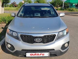 2010 Kia Sorento II, серебристый, 1150000 рублей, вид 3