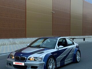 2001 BMW M3 III (E46), серебристый, 9500000 рублей, вид 3