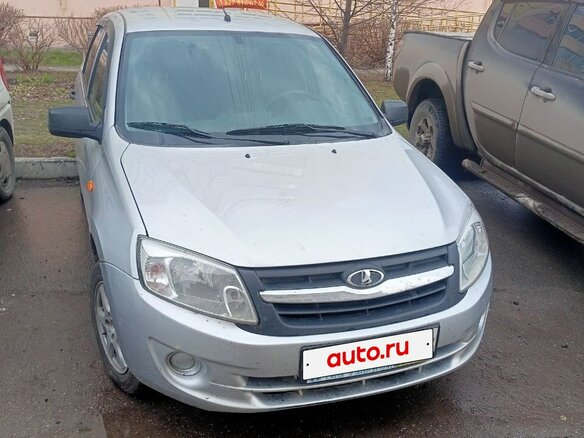 2012 Lada (ВАЗ) Granta I, серый, 270000 рублей - вид 1