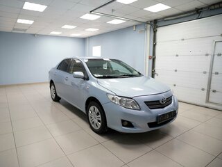 2008 Toyota Corolla X (E140, E150), голубой, 699000 рублей, вид 4